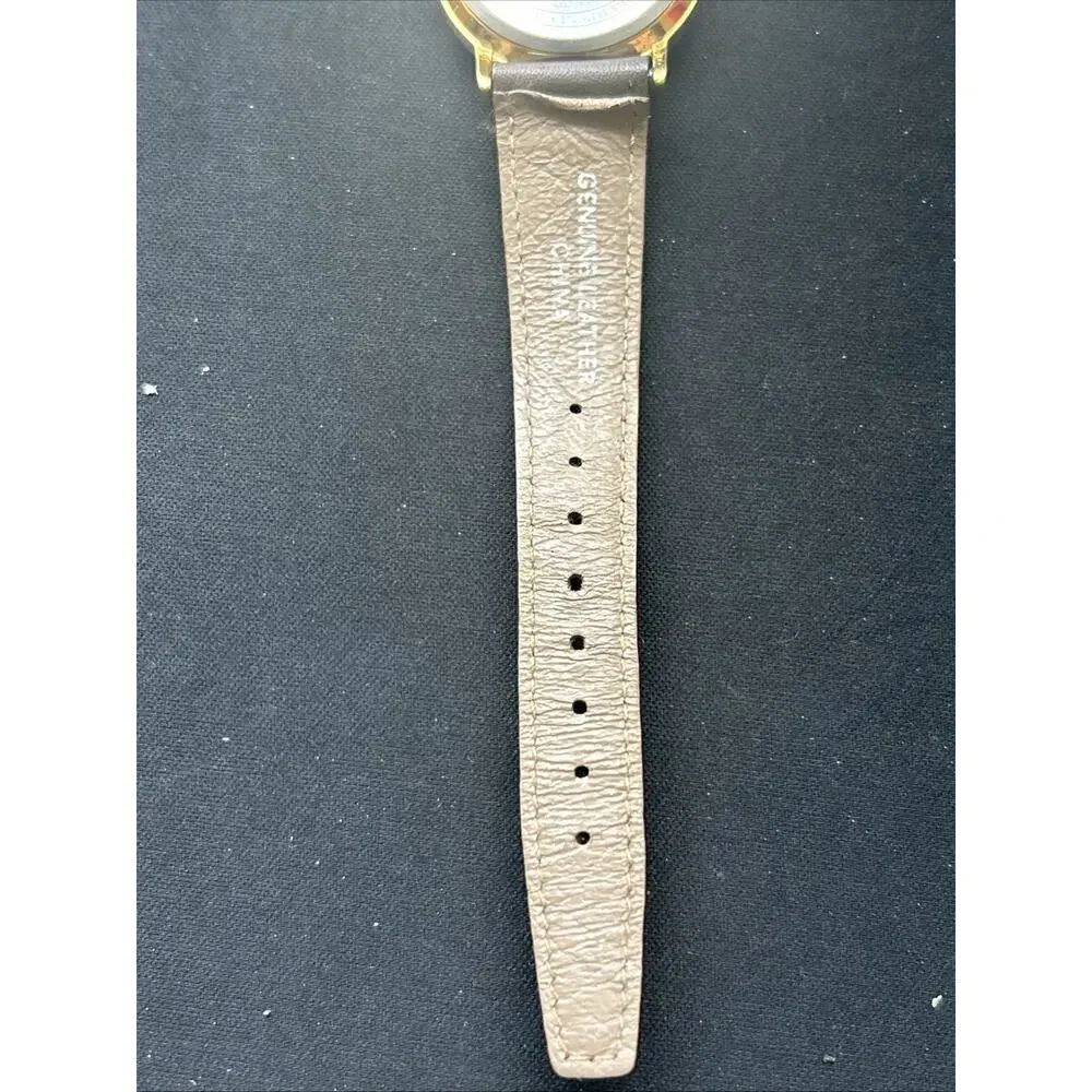 Acqua Gold Tone Brown Band Women’s Quartz Watch